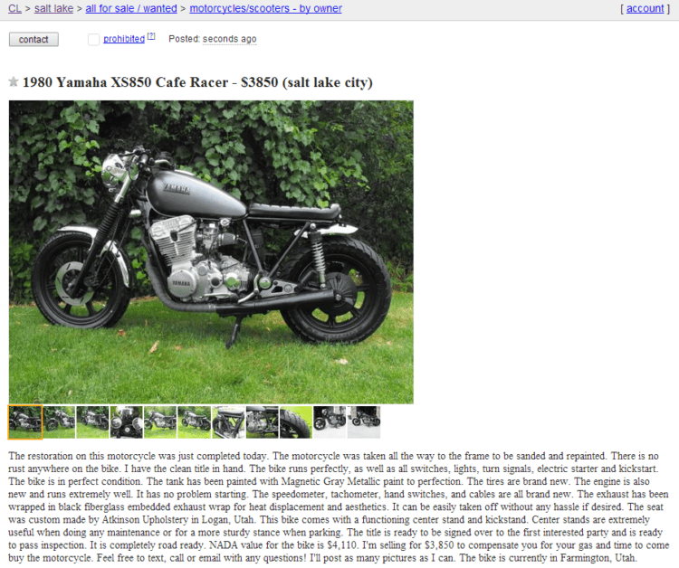 Craigslist helena motorcycles